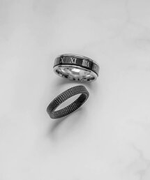 ONE ENOUGH（ワン イナフ）の「Surgical Black Timeless  Ring Set（リング）」
