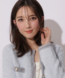 Apuweiser-riche | ハッピーカラーツイードジャケット(ニット/セーター)