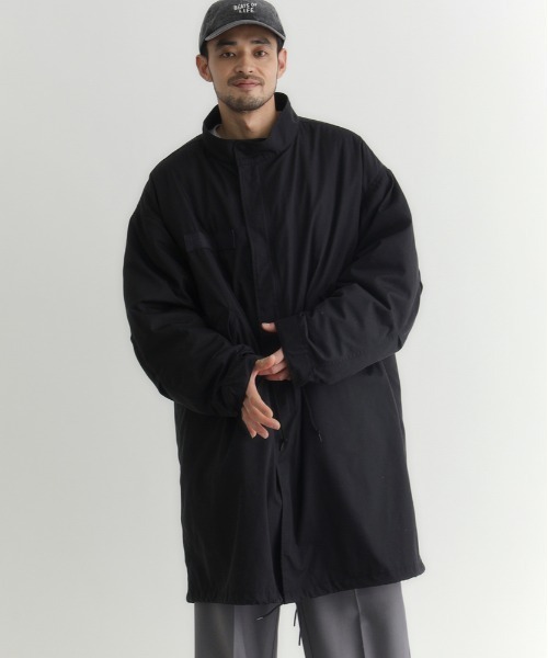 BACK NUMBER（バックナンバー）の「【BACK NUMBER】ライナー付きモッズコート (M-65 / オニオンキルト / 3WAY)（モッズコート・メンズ・オリーブ/ブラック・L/XL/M）」の5枚目の写真