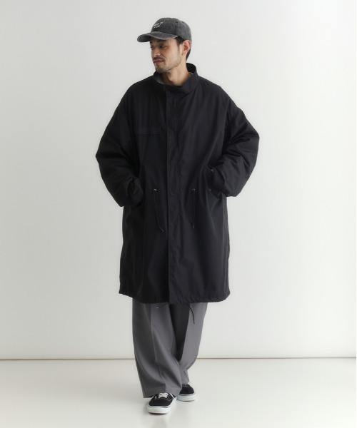 BACK NUMBER（バックナンバー）の「【BACK NUMBER】ライナー付きモッズコート (M-65 / オニオンキルト / 3WAY)（モッズコート・メンズ・オリーブ/ブラック・L/XL/M）」の7枚目の写真