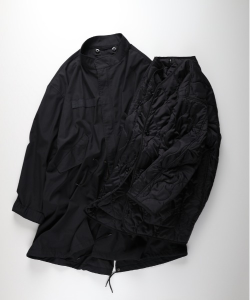 BACK NUMBER（バックナンバー）の「【BACK NUMBER】ライナー付きモッズコート (M-65 / オニオンキルト / 3WAY)（モッズコート・メンズ・オリーブ/ブラック・L/XL/M）」の16枚目の写真