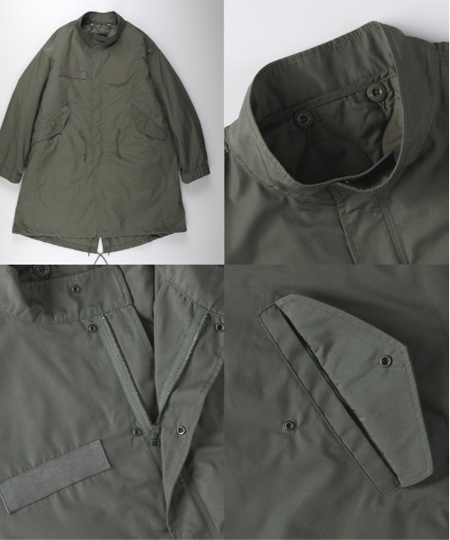 BACK NUMBER（バックナンバー）の「【BACK NUMBER】ライナー付きモッズコート (M-65 / オニオンキルト / 3WAY)（モッズコート・メンズ・オリーブ/ブラック・L/XL/M）」の20枚目の写真