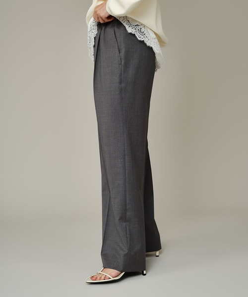 Chaos（カオス）の「Chaos(カオス)/ メリクールイージーパンツ（スラックス・レディース・トップグレー/ブラック・38/36）」の10枚目の写真