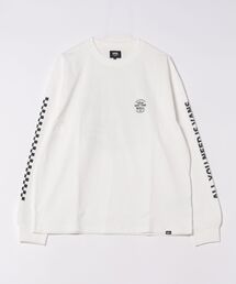 VANS（バンズ）の「VANSアパレル(WJ) ヴァンズ M All you need is Vans L TEE ロングスリーブ 126R1021200 ABC-MART限定 WHITE（Tシャツ/カットソー）」