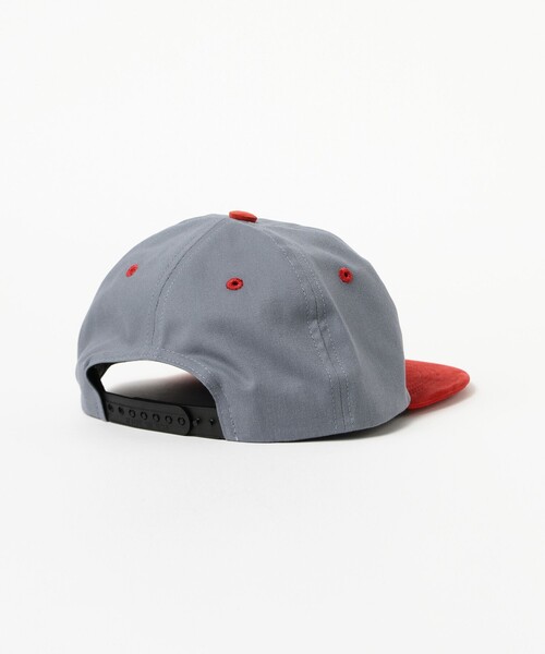 BEAMS BOY(ビームスボーイ)の「【別注】Winner Caps / スエード × ツイル キャップ(ハット・レディース・ブラウン/レッド・ONE SIZE)」の7枚目の写真