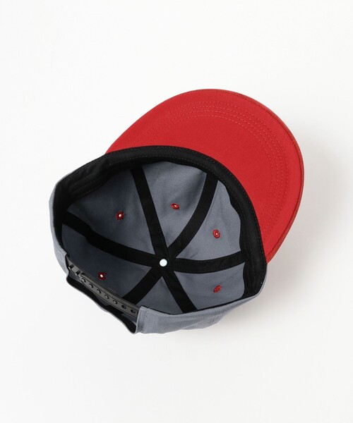 BEAMS BOY(ビームスボーイ)の「【別注】Winner Caps / スエード × ツイル キャップ(ハット・レディース・ブラウン/レッド・ONE SIZE)」の9枚目の写真