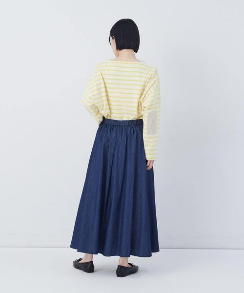 conges payes ADIEU TRISTESSE(コンジェ ペイエ アデュートリステス)の「【FAVE】タックAラインスカート(スカート・レディース・ブラック系その他/レッド系その他/チェック/インディゴブルー・38)」の17枚目の写真