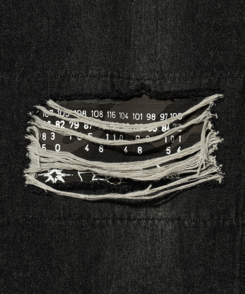 BROWNBREATH(ブラウンブレス)の「SPEAKER STRAIGHT PATCH JEAN - BLACK(デニムパンツ・レディース・その他・M/S/XL/L)」の6枚目の写真