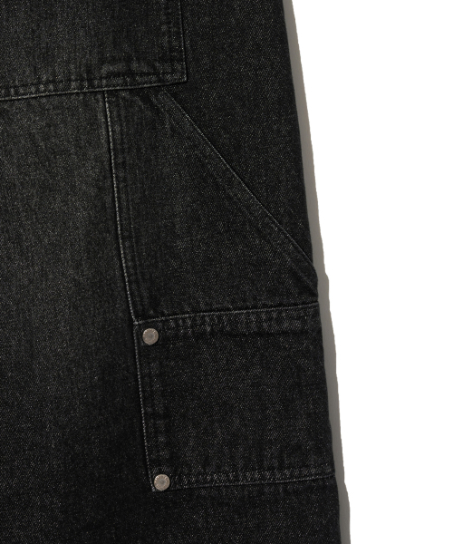 BROWNBREATH(ブラウンブレス)の「SPEAKER STRAIGHT PATCH JEAN - BLACK(デニムパンツ・レディース・その他・M/S/XL/L)」の8枚目の写真