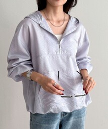 fredy emue | ストライプアノラックシャツブルゾン(シャツ/ブラウス)