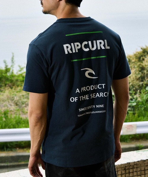 rip curl(リップカール)の「RIP CURL/リップカール PRODUCT SEARCH TEE Tシャツ RCM6S-2102(Tシャツ/カットソー・メンズ・ブラック/ネイビー/ホワイト・XL/L/M)」の3枚目の写真