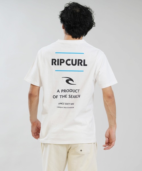 rip curl(リップカール)の「RIP CURL/リップカール PRODUCT SEARCH TEE Tシャツ RCM6S-2102(Tシャツ/カットソー・メンズ・ブラック/ネイビー/ホワイト・XL/L/M)」の5枚目の写真