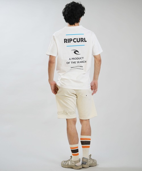rip curl(リップカール)の「RIP CURL/リップカール PRODUCT SEARCH TEE Tシャツ RCM6S-2102(Tシャツ/カットソー・メンズ・ブラック/ネイビー/ホワイト・XL/L/M)」の7枚目の写真