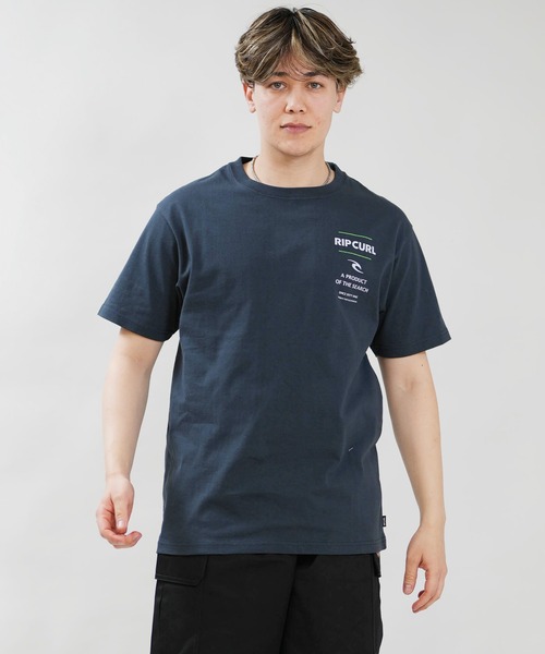 rip curl(リップカール)の「RIP CURL/リップカール PRODUCT SEARCH TEE Tシャツ RCM6S-2102(Tシャツ/カットソー・メンズ・ブラック/ネイビー/ホワイト・XL/L/M)」の16枚目の写真
