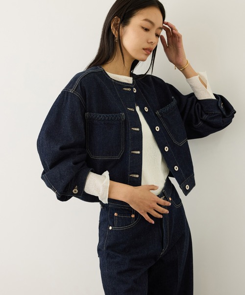 ROPE'（ロペ）の「コットンシアーロングスリーブカットソー/イージーケア（Tシャツ/カットソー・レディース・ブラック/ホワイト/ブラウン・FREE）」の19枚目の写真