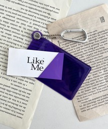 LOVALOT（ラバロット）の「【全9色】カラビナ付き カラー クリア パスケース（パスケース）」