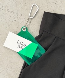 LOVALOT（ラバロット）の「【全9色】カラビナ付き カラー クリア パスケース（パスケース）」