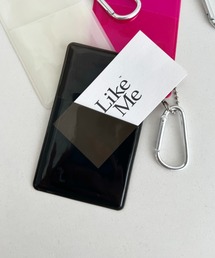 LOVALOT（ラバロット）の「【全9色】カラビナ付き カラー クリア パスケース（パスケース）」