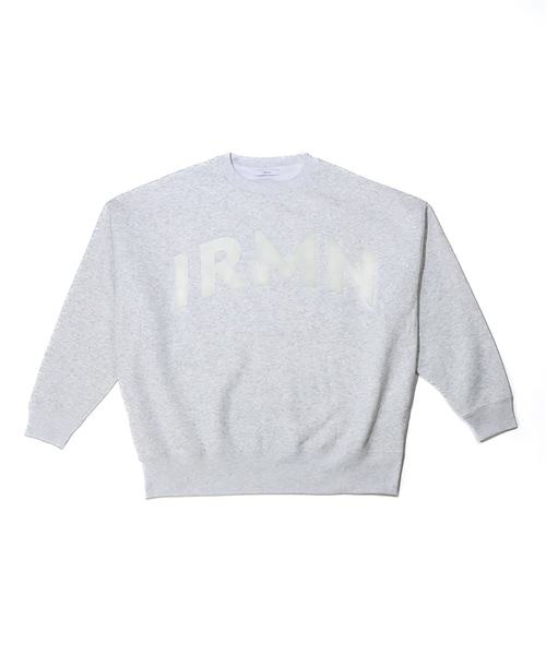 IRISHMAN(アイリッシュマン)の「【REFLECT】Big Silhouette Pullover / 光るオーバーサイズトレーナー(UNISEX)(スウェット・メンズ・アッシュグレー/ホワイト/ブラック・M)」の3枚目の写真