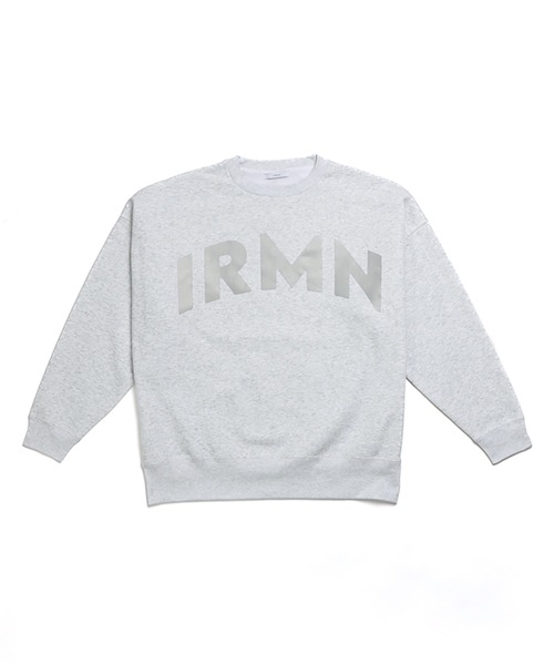 IRISHMAN(アイリッシュマン)の「【REFLECT】Big Silhouette Pullover / 光るオーバーサイズトレーナー(UNISEX)(スウェット・メンズ・アッシュグレー/ホワイト/ブラック・M)」の4枚目の写真