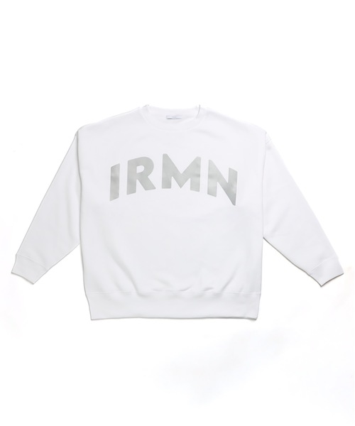 IRISHMAN(アイリッシュマン)の「【REFLECT】Big Silhouette Pullover / 光るオーバーサイズトレーナー(UNISEX)(スウェット・メンズ・アッシュグレー/ホワイト/ブラック・M)」の6枚目の写真
