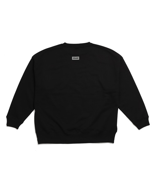 IRISHMAN(アイリッシュマン)の「【REFLECT】Big Silhouette Pullover / 光るオーバーサイズトレーナー(UNISEX)(スウェット・メンズ・アッシュグレー/ホワイト/ブラック・M)」の9枚目の写真