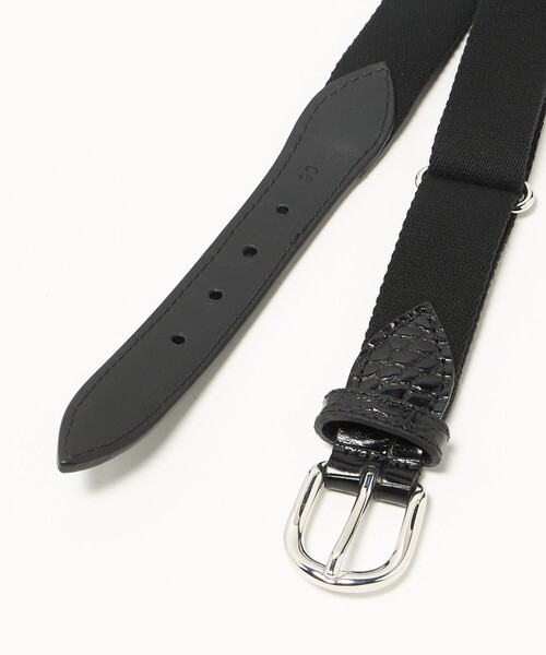 Anderson's（アンダーソンズ）の「【別注】＜Anderson’s＞アジャストベルト 30MM（ベルト・メンズ・ブラック/ベージュ・FREE）」の7枚目の写真