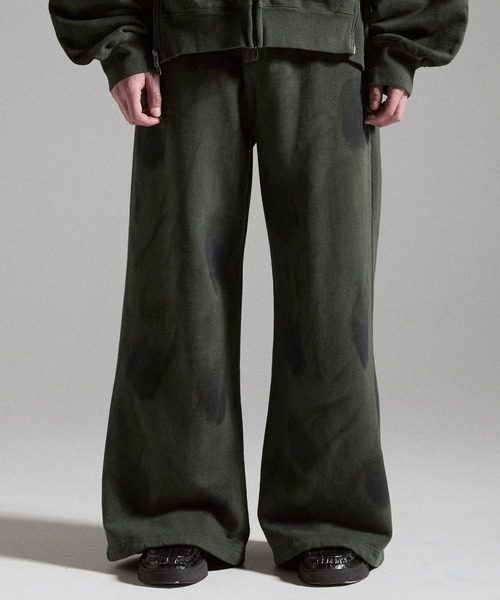 GRANCY(グランシー)の「【GRANCY】Dirty Sweat Pants / ダーティスウェットパンツ(スウェットパンツ・メンズ・ブラウン/グレー/カーキ・S/M/L)」の3枚目の写真