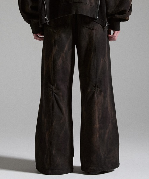 GRANCY(グランシー)の「【GRANCY】Dirty Sweat Pants / ダーティスウェットパンツ(スウェットパンツ・メンズ・ブラウン/グレー/カーキ・S/M/L)」の6枚目の写真