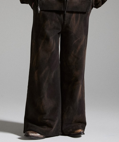 GRANCY(グランシー)の「【GRANCY】Dirty Sweat Pants / ダーティスウェットパンツ(スウェットパンツ・メンズ・ブラウン/グレー/カーキ・S/M/L)」の7枚目の写真