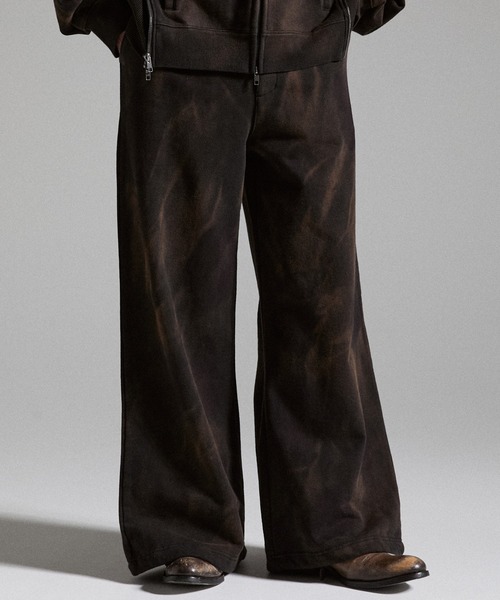 GRANCY(グランシー)の「【GRANCY】Dirty Sweat Pants / ダーティスウェットパンツ(スウェットパンツ・メンズ・ブラウン/グレー/カーキ・S/M/L)」の8枚目の写真