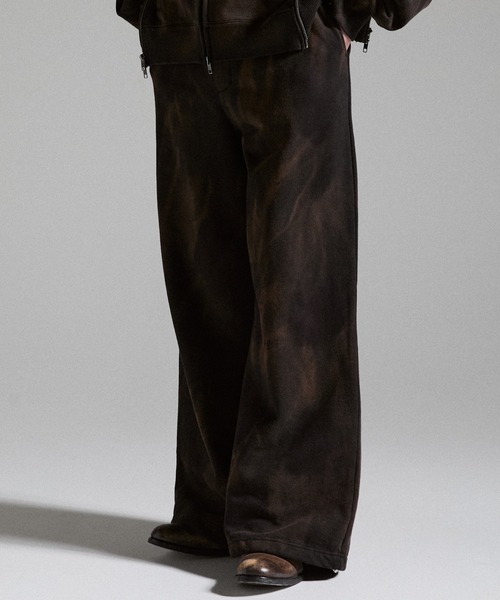 GRANCY(グランシー)の「【GRANCY】Dirty Sweat Pants / ダーティスウェットパンツ(スウェットパンツ・メンズ・ブラウン/グレー/カーキ・S/M/L)」の10枚目の写真