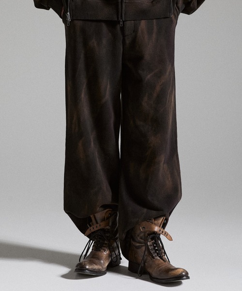 GRANCY(グランシー)の「【GRANCY】Dirty Sweat Pants / ダーティスウェットパンツ(スウェットパンツ・メンズ・ブラウン/グレー/カーキ・S/M/L)」の12枚目の写真