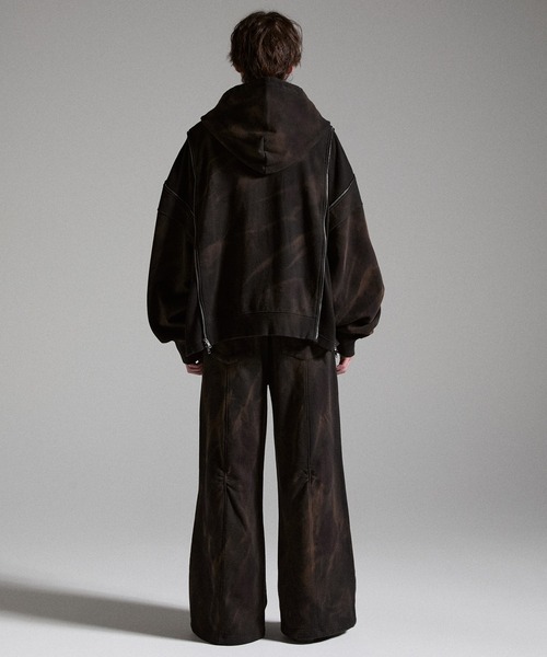 GRANCY(グランシー)の「【GRANCY】Dirty Sweat Pants / ダーティスウェットパンツ(スウェットパンツ・メンズ・ブラウン/グレー/カーキ・S/M/L)」の18枚目の写真