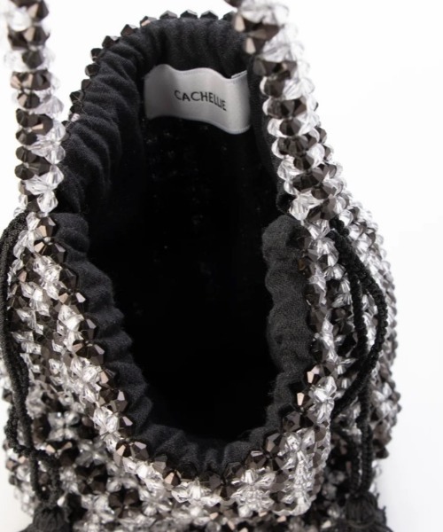 CACHELLIE（カシェリエ）の「BEADS BAG（トートバッグ・レディース・ブルー系その他/ブラック系その他・FREE）」の6枚目の写真