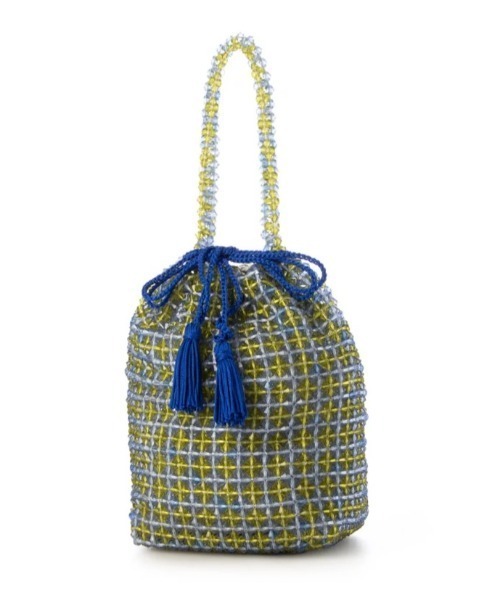 CACHELLIE（カシェリエ）の「BEADS BAG（トートバッグ・レディース・ブルー系その他/ブラック系その他・FREE）」の8枚目の写真