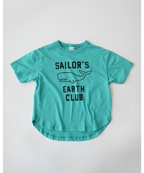 2nd(セカンド)の「ジーンズベーセカンド EARTH CLUB Tシャツ(Tシャツ/カットソー・キッズ・ブルー/アイボリー・160cm/150cm/140cm/130cm/120cm/110cm)」の11枚目の写真