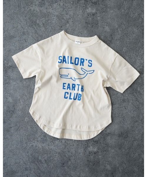 2nd(セカンド)の「ジーンズベーセカンド EARTH CLUB Tシャツ(Tシャツ/カットソー・キッズ・ブルー/アイボリー・160cm/150cm/140cm/130cm/120cm/110cm)」の15枚目の写真