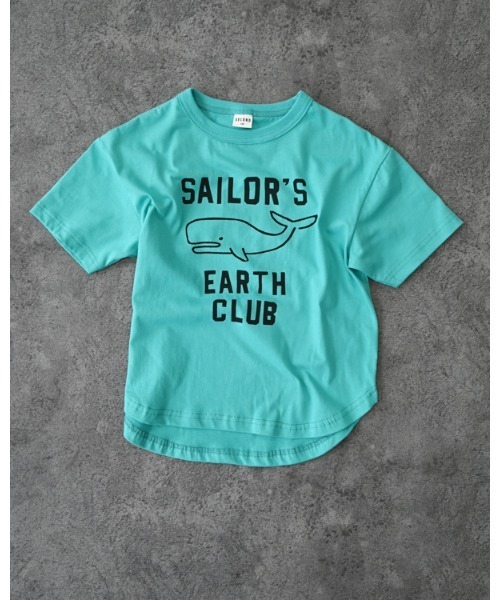 2nd(セカンド)の「ジーンズベーセカンド EARTH CLUB Tシャツ(Tシャツ/カットソー・キッズ・ブルー/アイボリー・160cm/150cm/140cm/130cm/120cm/110cm)」の17枚目の写真
