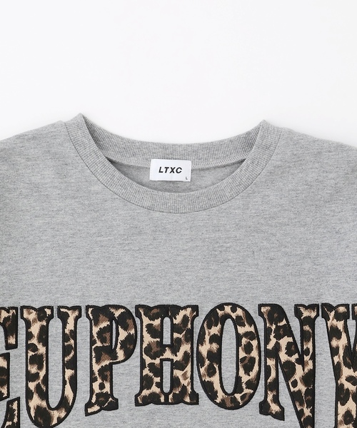 LOVETOXIC(ラブトキシック)の「【LTXC/綿100%】カレッジ柄ロゴ長袖T(Tシャツ/カットソー・キッズ・トップグレー/ホワイト系その他/オフホワイト/ブラック・L:160cm/S:140cm/130cm/M:150cm)」の8枚目の写真