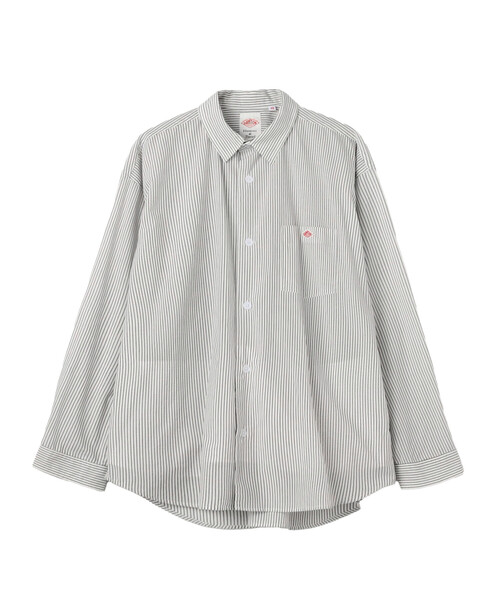 Men's T/C Poplin Work Shirt（シャツ/ブラウス）｜DANTON（ダントン