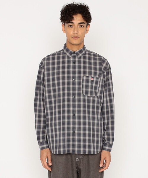 Men's T/C Poplin Work Shirt（シャツ/ブラウス）｜DANTON（ダントン