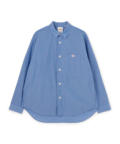 DANTON(ダントン)の「Men's T/C Poplin Work Shirt(シャツ/ブラウス・メンズ・ブルー系その他/グリーン系その他/グレー系その他/ホワイト系その他・42/40/38/44)」の4枚目の写真