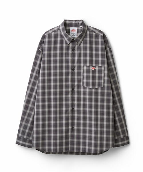 DANTON(ダントン)の「Men's T/C Poplin Work Shirt(シャツ/ブラウス・メンズ・ブルー系その他/グリーン系その他/グレー系その他/ホワイト系その他・42/40/38/44)」の10枚目の写真