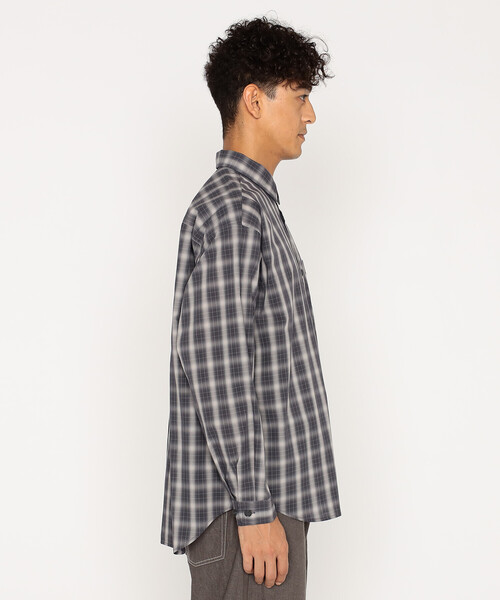 DANTON(ダントン)の「Men's T/C Poplin Work Shirt(シャツ/ブラウス・メンズ・ブルー系その他/グリーン系その他/グレー系その他/ホワイト系その他・42/40/38/44)」の14枚目の写真