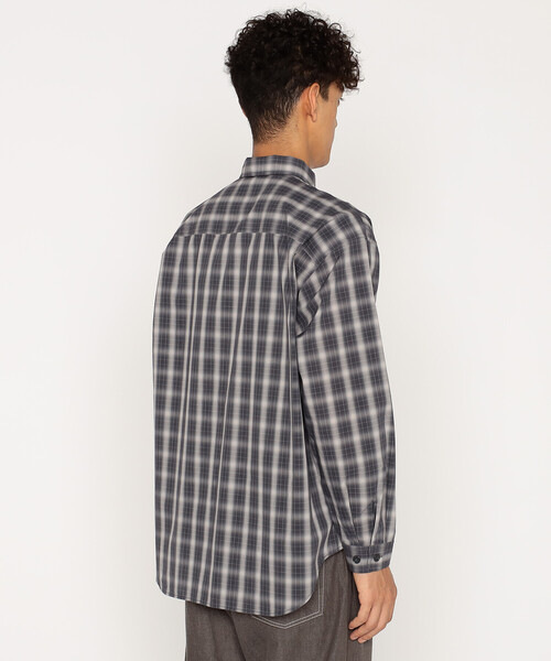 DANTON(ダントン)の「Men's T/C Poplin Work Shirt(シャツ/ブラウス・メンズ・ブルー系その他/グリーン系その他/グレー系その他/ホワイト系その他・42/40/38/44)」の15枚目の写真