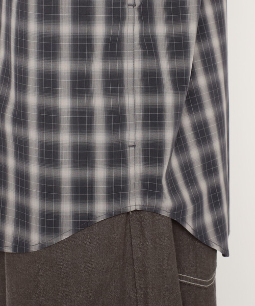 DANTON(ダントン)の「Men's T/C Poplin Work Shirt(シャツ/ブラウス・メンズ・ブルー系その他/グリーン系その他/グレー系その他/ホワイト系その他・42/40/38/44)」の7枚目の写真