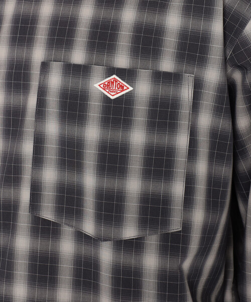 DANTON(ダントン)の「Men's T/C Poplin Work Shirt(シャツ/ブラウス・メンズ・ブルー系その他/グリーン系その他/グレー系その他/ホワイト系その他・42/40/38/44)」の9枚目の写真
