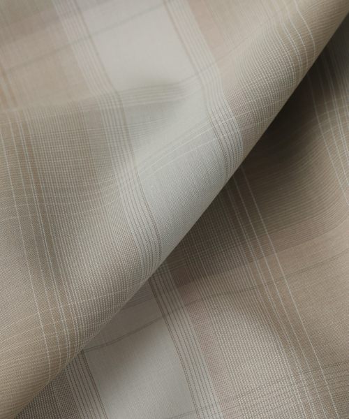 EDIFICE(エディフィス)の「ウール チェック レギュラー シャツ(シャツ/ブラウス・メンズ・ブラック系その他/ベージュ系その他/サックスブルー・LARGE/MEDIUM/SMALL)」の13枚目の写真