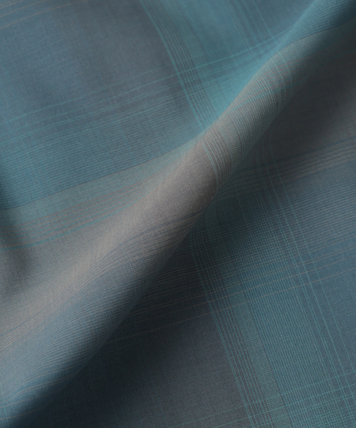 EDIFICE(エディフィス)の「ウール チェック レギュラー シャツ(シャツ/ブラウス・メンズ・ブラック系その他/ベージュ系その他/サックスブルー・LARGE/MEDIUM/SMALL)」の15枚目の写真